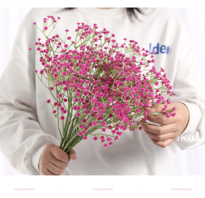 Artificial Flower Starry Sky Fresh Flower Pu Starry Sky Hand Bouquet Dried Flower Home Decoration Artificial Flower Artificial Flower Starry Sky Fresh Flower Pu Starry Sky Hand Bouquet Dried Flower Home Decoration Artificial Flower