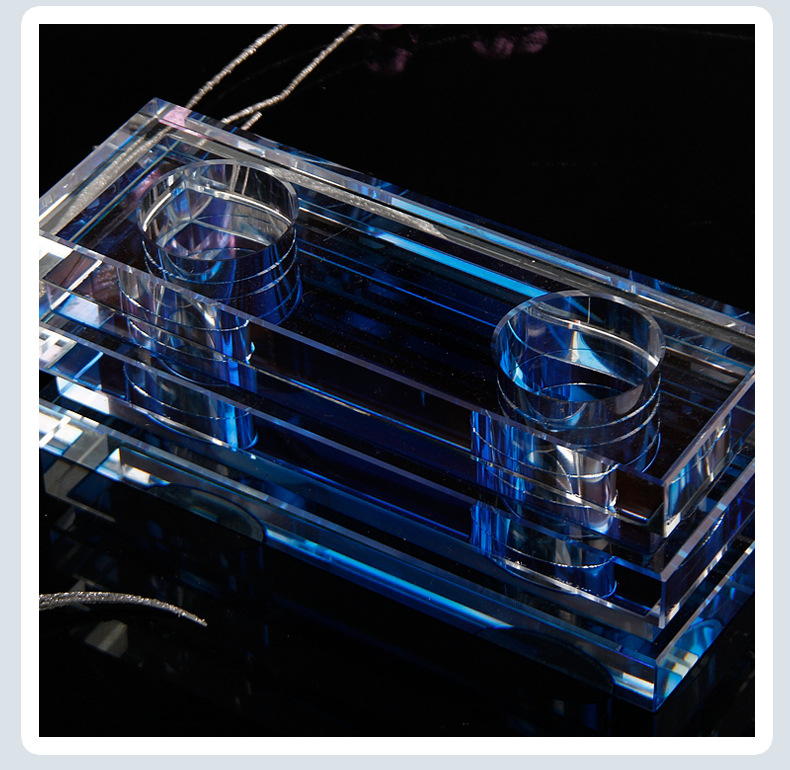 Factory direct crystal crafts decoration microphone rack KTV hotel practical items can be customized logo lettering Factory direct crystal crafts decoration microphone rack KTV hotel practical items can be customized logo lettering