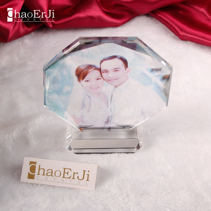 Factory direct selling k9 crystal crafts customized photo image enterprise customized gifts to map custom