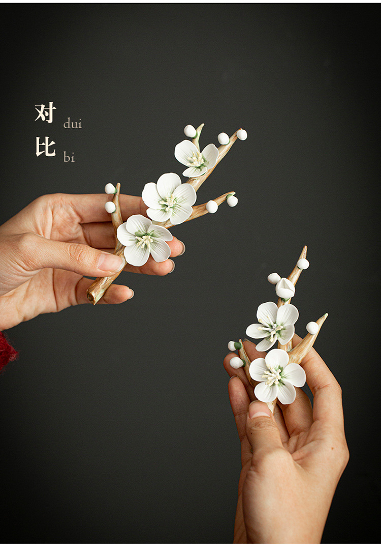Ceramic Flower Creative Pen Shelf Japanese Tea Ceremony Decoration Tea Ornaments Zen Small Ornaments Buddha Worship Ceramic Flower Creative Pen Shelf Japanese Tea Ceremony Decoration Tea Ornaments Zen Small Ornaments Buddha Worship