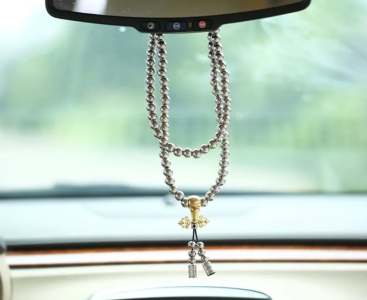 Buddha Beaded Necklace Titanium Steel Car Decorations Car Pendant Steam Car Decorations SelfDefense Bracelet Weapon Whip Buddha Beaded Necklace Titanium Steel Car Decorations Car Pendant Steam Car Decorations SelfDefense Bracelet Weapon Whip
