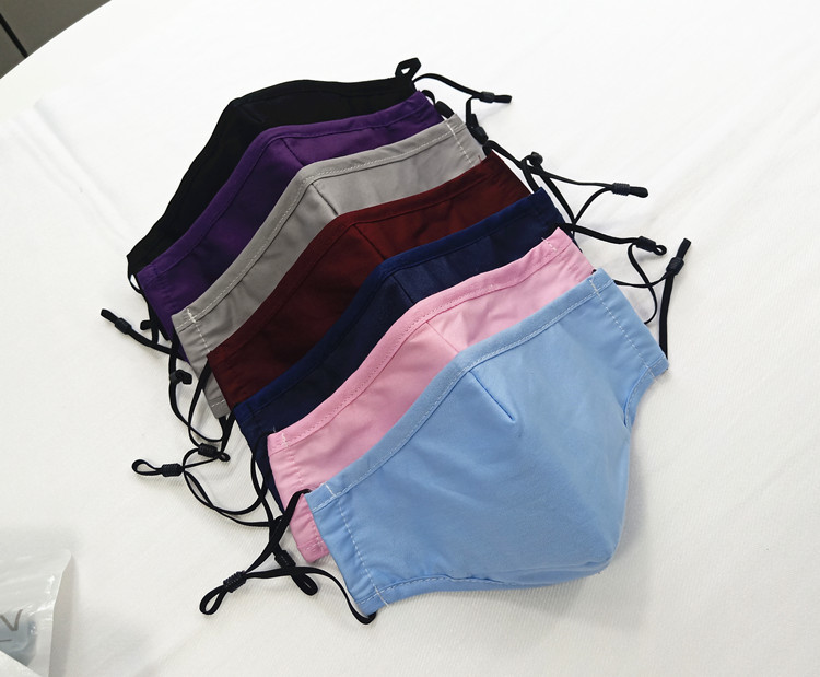 Washable cotton cloth adult respirator PM2.5 dust and fog respirator customized logo across indicates the border Washable cotton cloth adult respirator PM2.5 dust and fog respirator customized logo across indicates the border