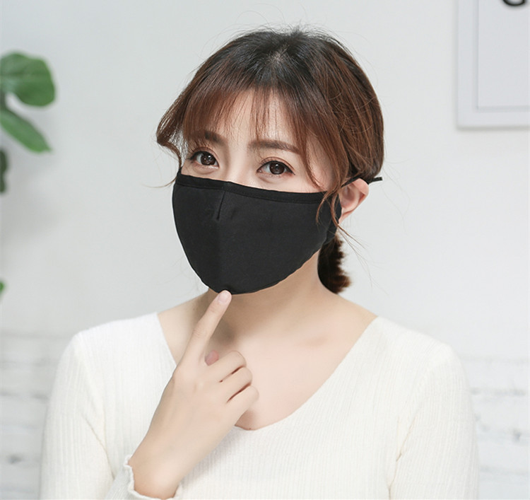 Washable cotton cloth adult respirator PM2.5 dust and fog respirator customized logo across indicates the border Washable cotton cloth adult respirator PM2.5 dust and fog respirator customized logo across indicates the border