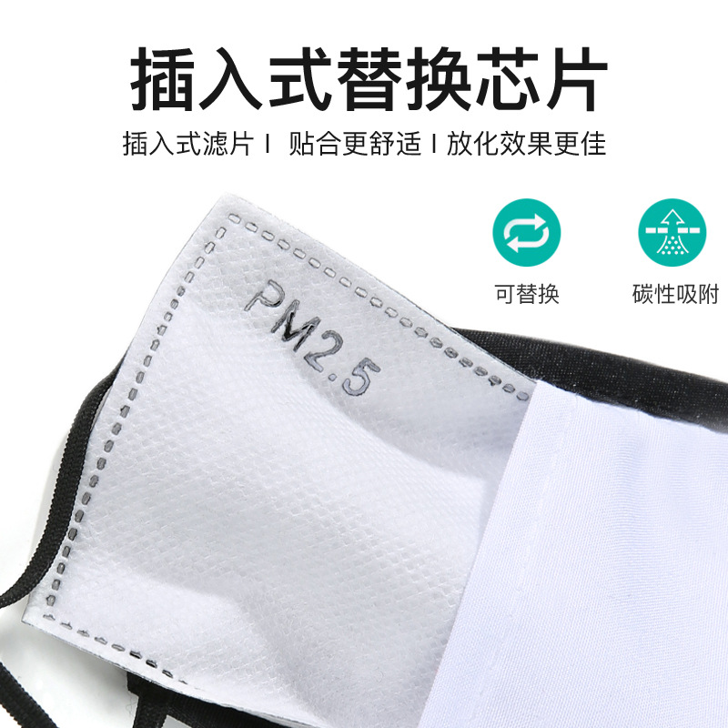 shot respirator respirator anti haze dust respirator PM25 activated carbon washable respirator of high quality