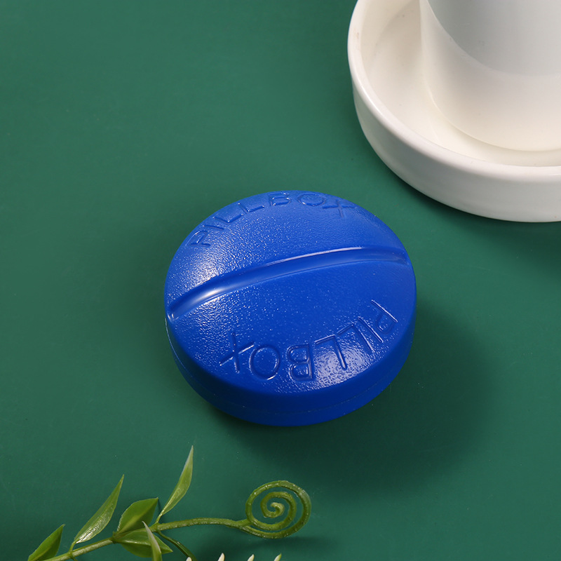 New Portable First-Aid Kit Multi-Functional round Grid Storage Box Portable Lid Sealed Pill Box Mini Pillbox New Portable First-Aid Kit Multi-Functional round Grid Storage Box Portable Lid Sealed Pill Box Mini Pillbox