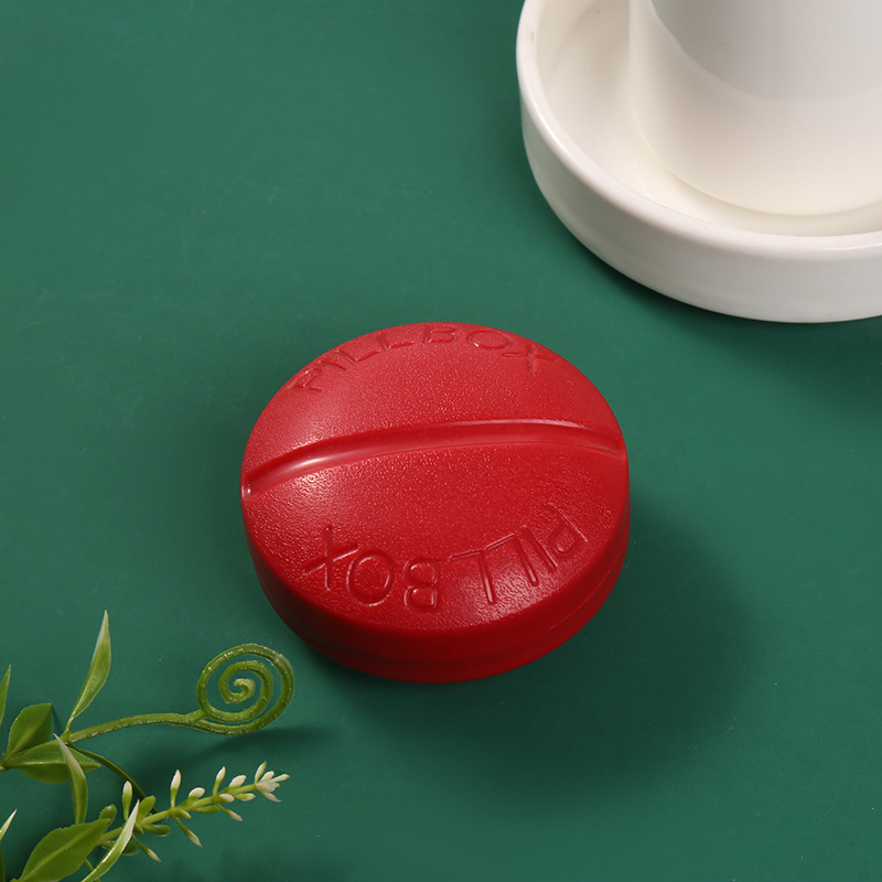 New Portable First-Aid Kit Multi-Functional round Grid Storage Box Portable Lid Sealed Pill Box Mini Pillbox New Portable First-Aid Kit Multi-Functional round Grid Storage Box Portable Lid Sealed Pill Box Mini Pillbox