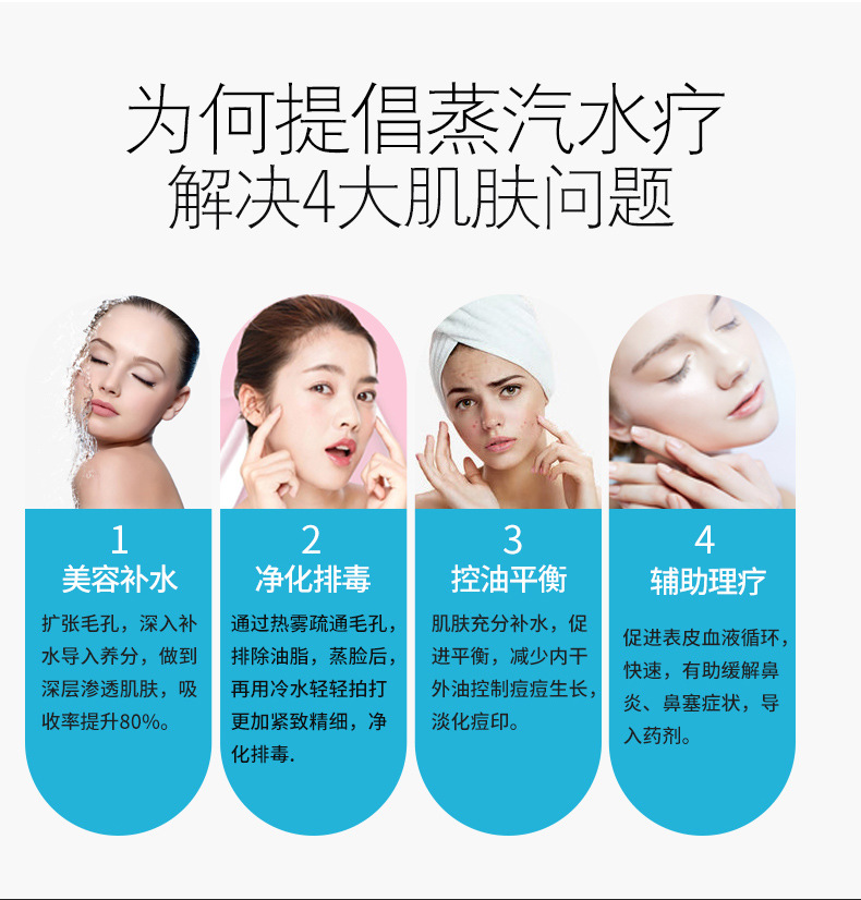 Nasal Fumigator Facial Hot Spray Steam Herbal Sprayer Fumigation Atomization Facial Vaporizer Beauty Instrument Nasal Fumigator Facial Hot Spray Steam Herbal Sprayer Fumigation Atomization Facial Vaporizer Beauty Instrument
