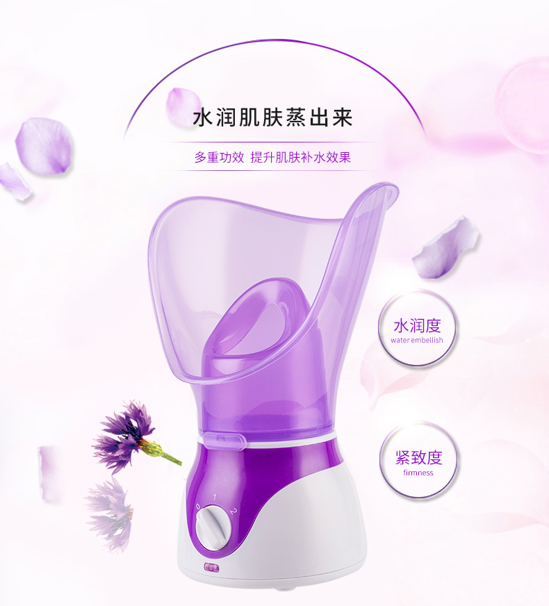 Nasal Steamer 2in1 Facial Moisturizing Spray Devices Essential Oil Aromatherapy Sprayer Domestic Beauty Apparatus
