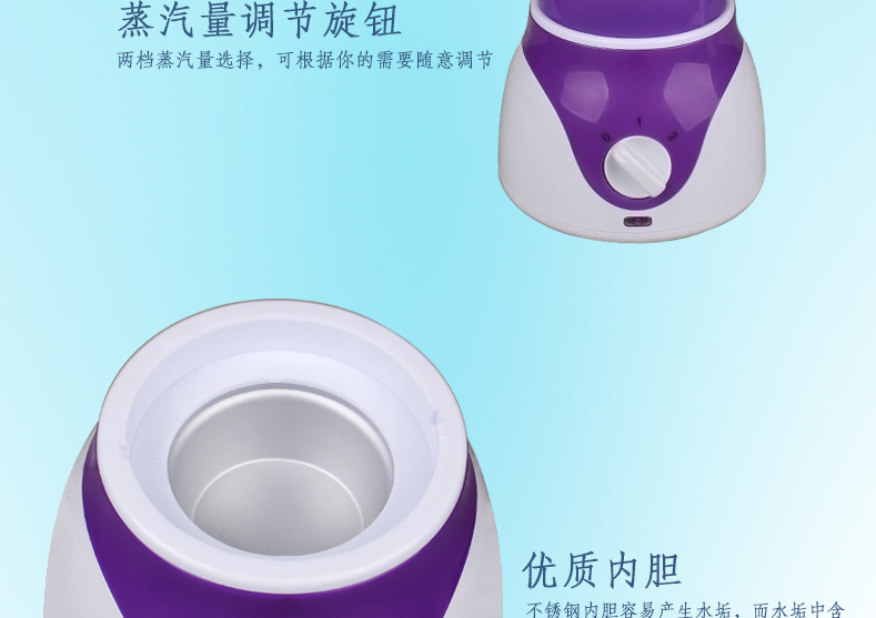 Nasal Steamer 2in1 Facial Moisturizing Spray Devices Essential Oil Aromatherapy Sprayer Domestic Beauty Apparatus