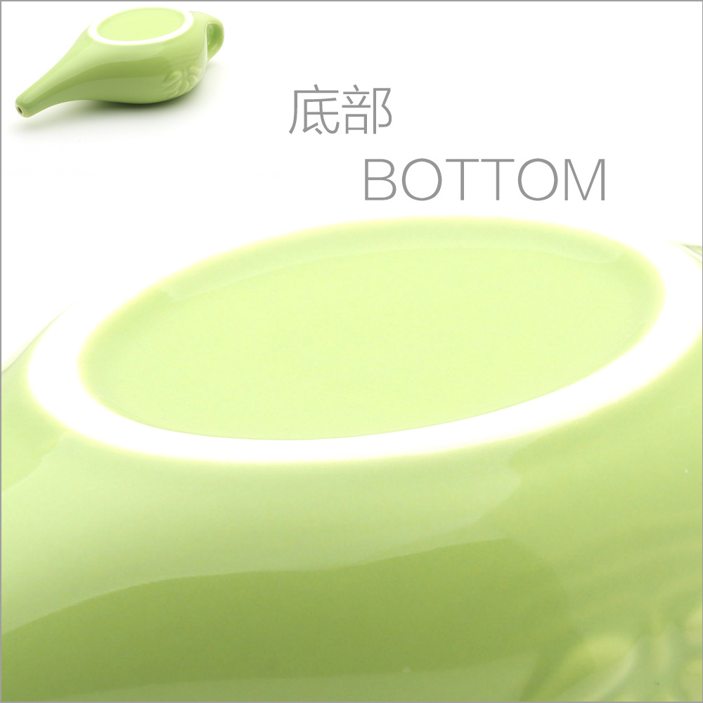 250 Ml Ceramic Nasal Wash Pot Nasal Flusher Yoga Nasal Wash Pot Nose Cleaning Pot Wholesale Supply