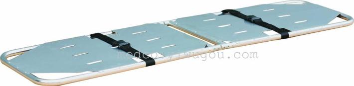 Aluminum alloy folding stretcher outdoor medical first aid equipment