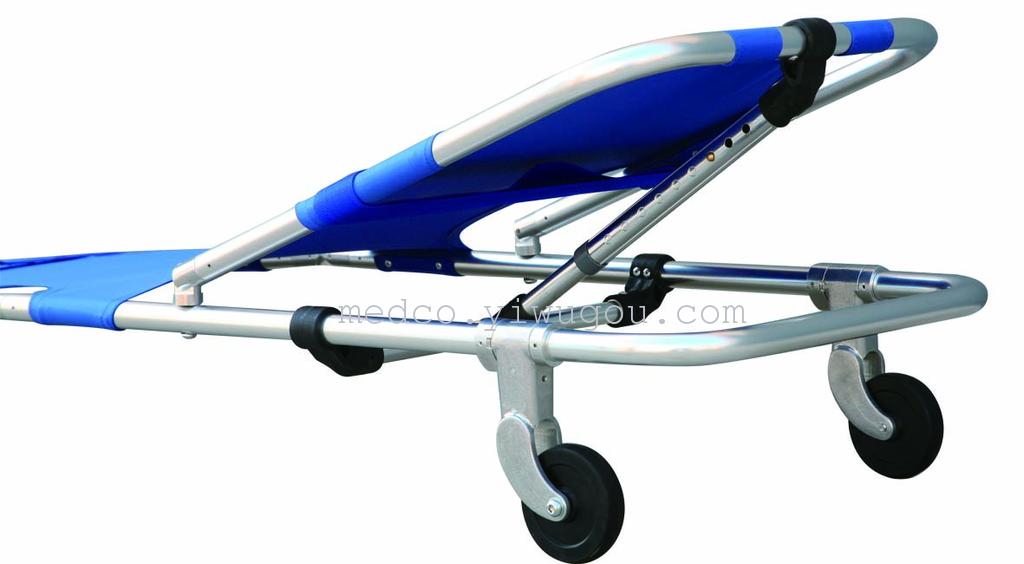 Folding aluminum stretcher head can lift outdoor medical emergency equipment medical