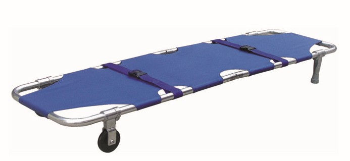 Blue first-aid Stretcher single-wheeled folding Stretcher portable Stretcher medical Stretcher Blue first-aid Stretcher single-wheeled folding Stretcher portable Stretcher medical Stretcher