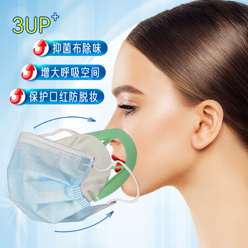 Spot Disposable mask inner pad can change the mask holder for comfort air permeability and no lipstick