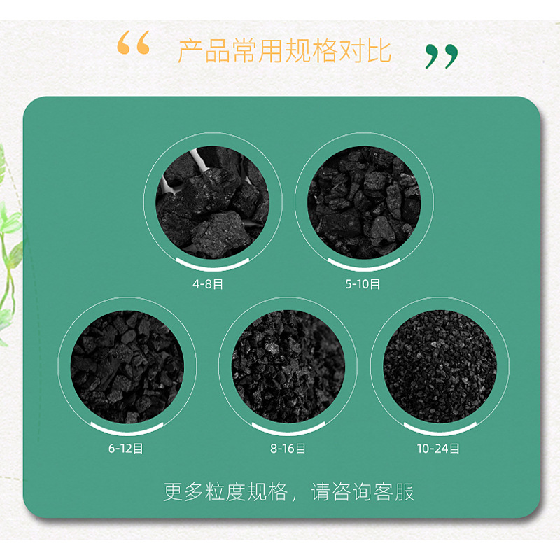 600-800 Iodine Coal Granular Activated Carbon Coal Granular Activated Carbon for Air Purification