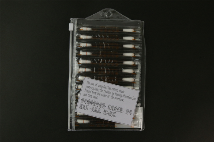 Povidone iodine disinfection cotton swab Portable cotton swabs Povidone iodine disinfection cotton swab Portable cotton swabs