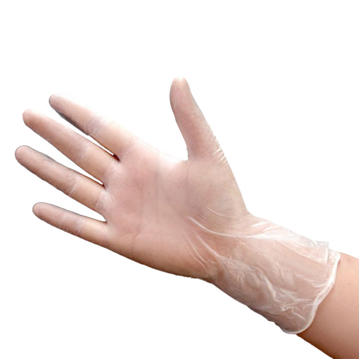 Disposable PVC Gloves Oilproof and Abrasion Resistant Non-Medical Export Factory Direct Sales