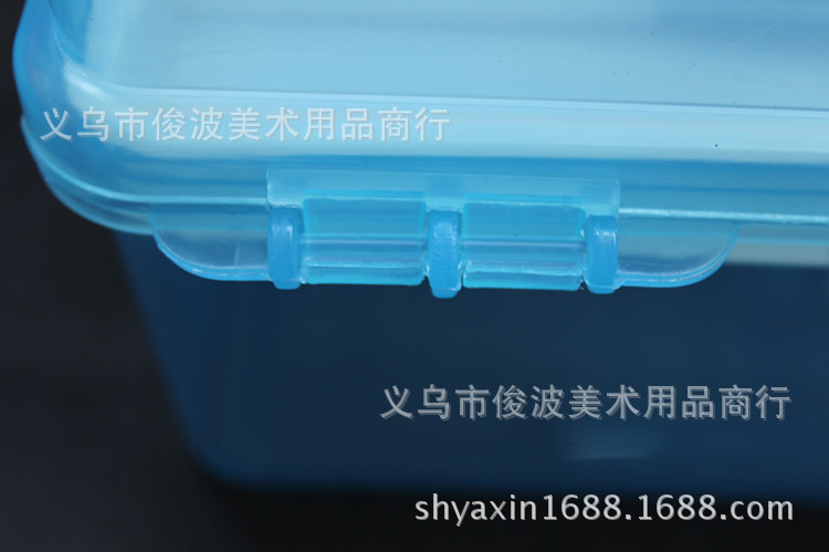 F-677 non-toxic small transparent toolbox of drug storage box F-677 non-toxic small transparent toolbox of drug storage box