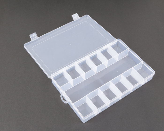 Portable mini kit bulk transparent drug storage box