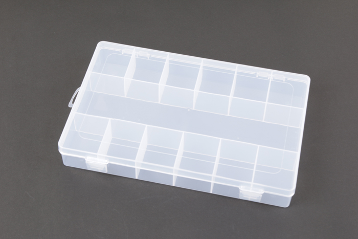 Portable mini kit bulk transparent drug storage box