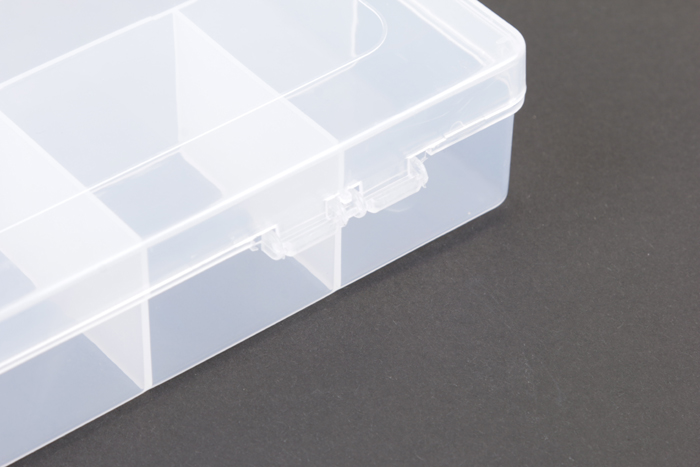 Portable mini kit bulk transparent drug storage box