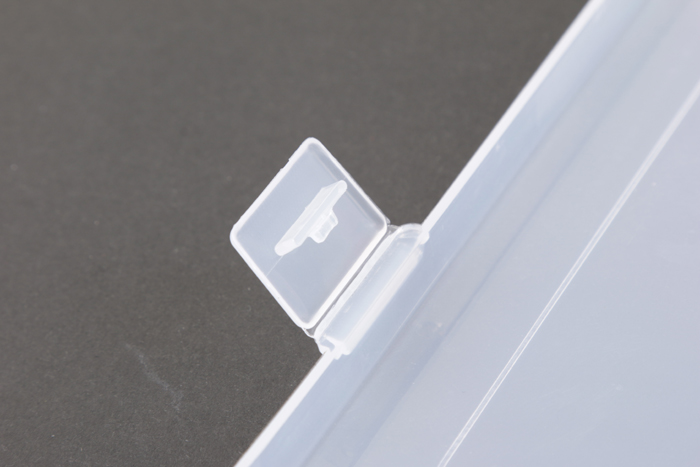 Portable mini kit bulk transparent drug storage box