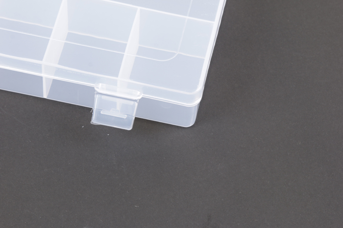 Portable mini kit bulk transparent drug storage box
