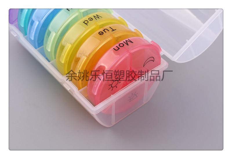 Portable Detachable Small Medicine Box Portable Mini Medicine Box 7 Days a Week Packing Separated Drug Storage Box Portable Detachable Small Medicine Box Portable Mini Medicine Box 7 Days a Week Packing Separated Drug Storage Box