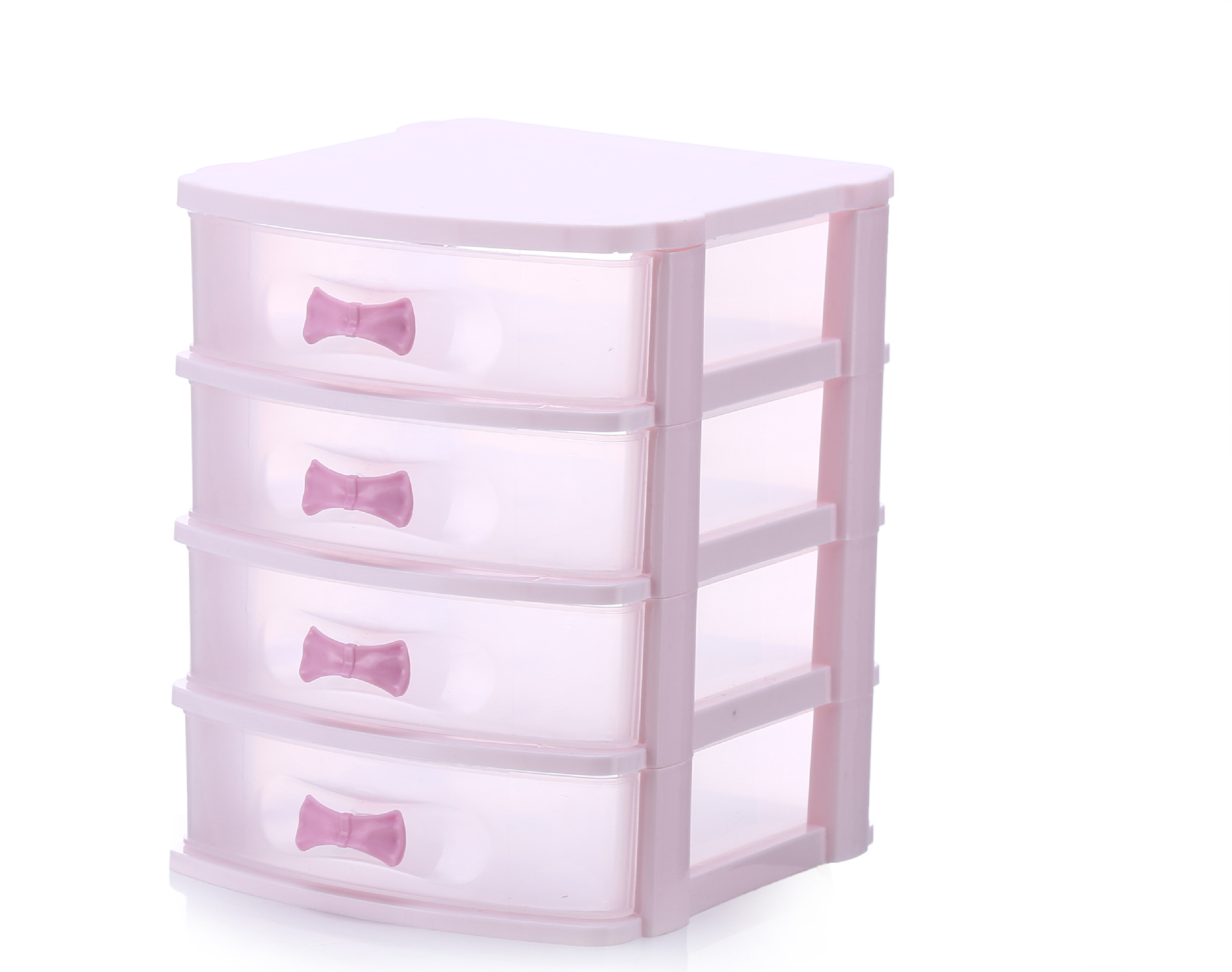 Factory Direct Sales Multifunctional Ornament Storage Box Drug Class Storage Box Transparent Cosmetics Storage Cabinet