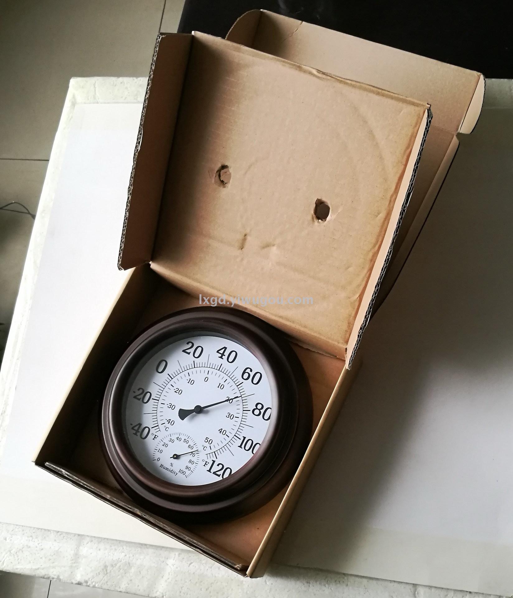 Th9200br 20cm-Antique Paint Iron Shell Hygrometer (American Dial) Hanging Pointer Type