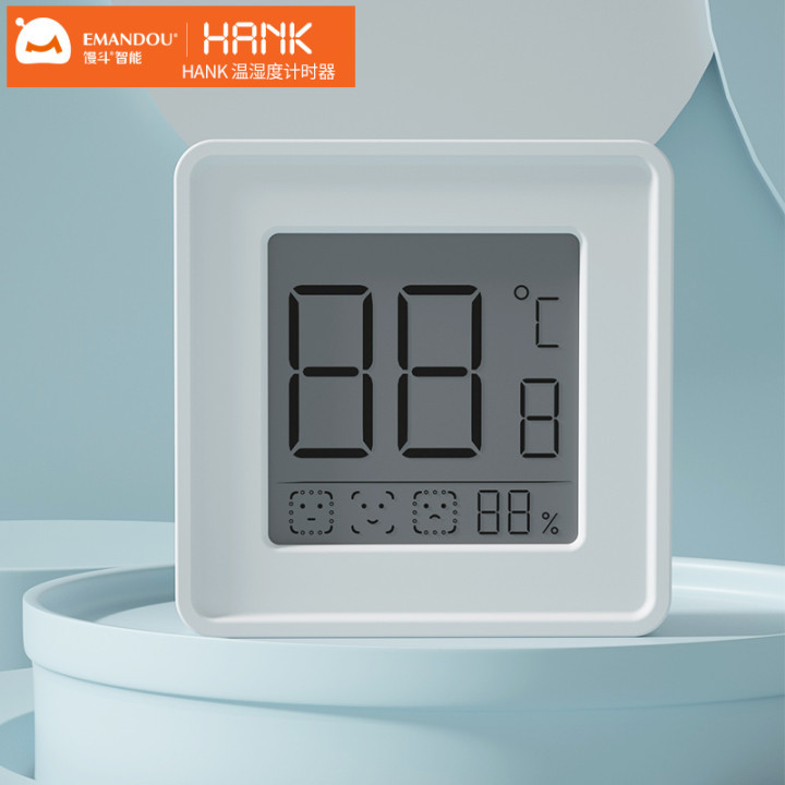 Thermometer Hygrometer Household Indoor Hygrometer Wall-Mounted Simple Hygrometer Dry Hygrometer Thermometer