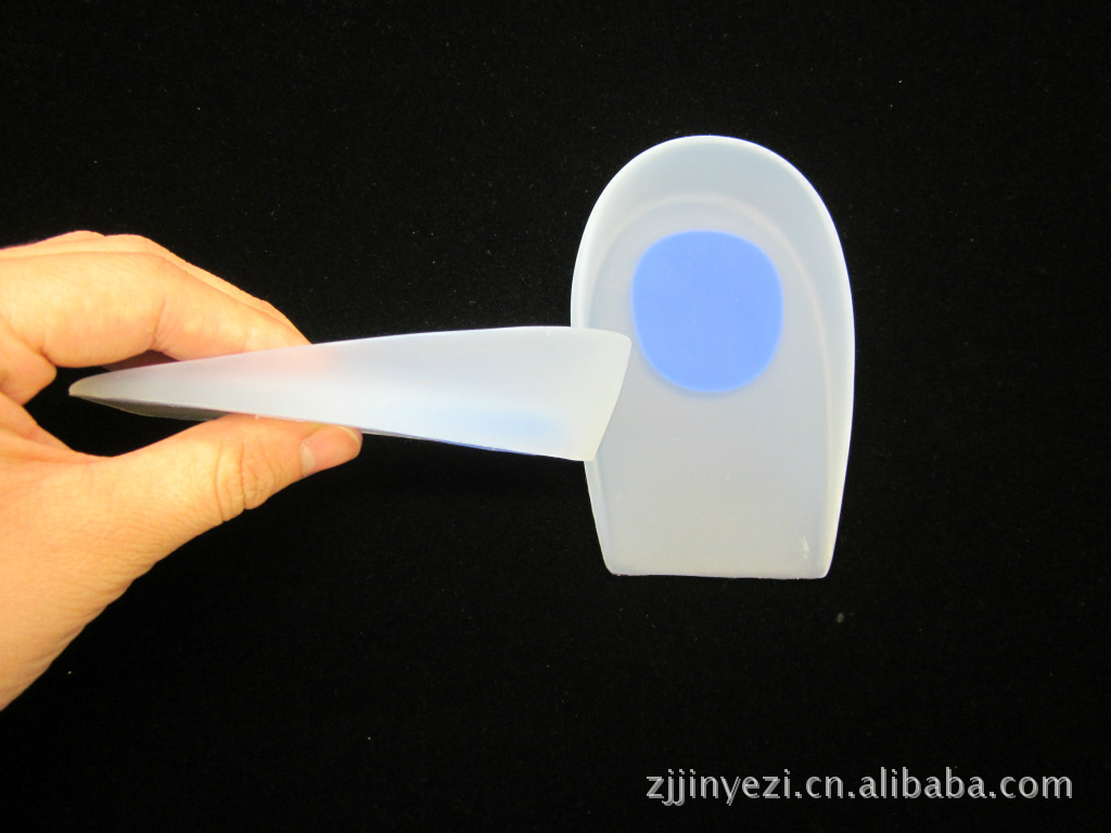 Authentic professional bone spur heel pad silicone pad heel pain Plantar Fasciitis (blue, LX)