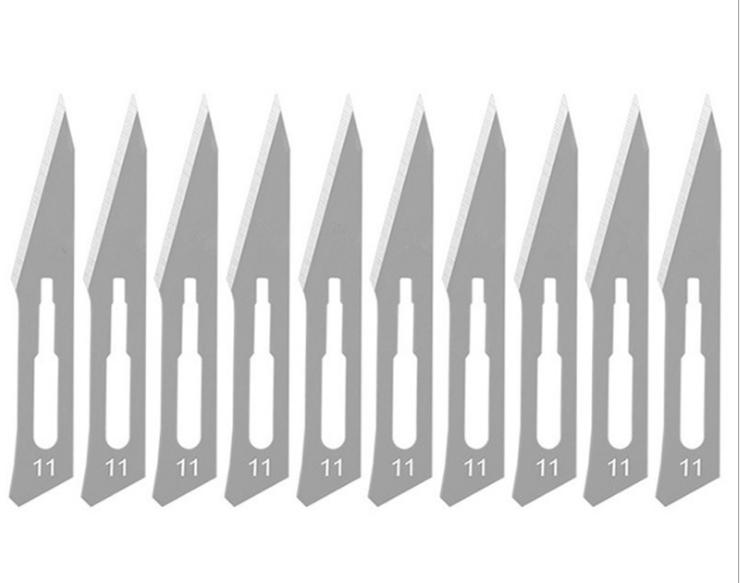 Surgical Blade Export Disposable Blade High Quality Carbon Steel Surgical Blade No. 11 Blade Disposable Surgical Blade Export Disposable Blade High Quality Carbon Steel Surgical Blade No. 11 Blade Disposable
