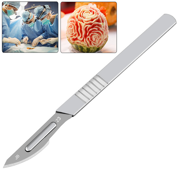 Industrial Surgical Blade Tool Steel Scalpel Handle No. 11 No. 23 Blade Mobile Phone Repair and Disassembly Auxiliary