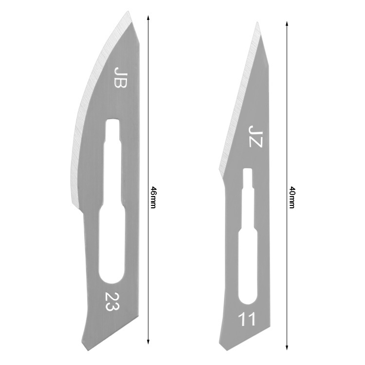 Industrial Surgical Blade Tool Steel Scalpel Handle No. 11 No. 23 Blade Mobile Phone Repair and Disassembly Auxiliary