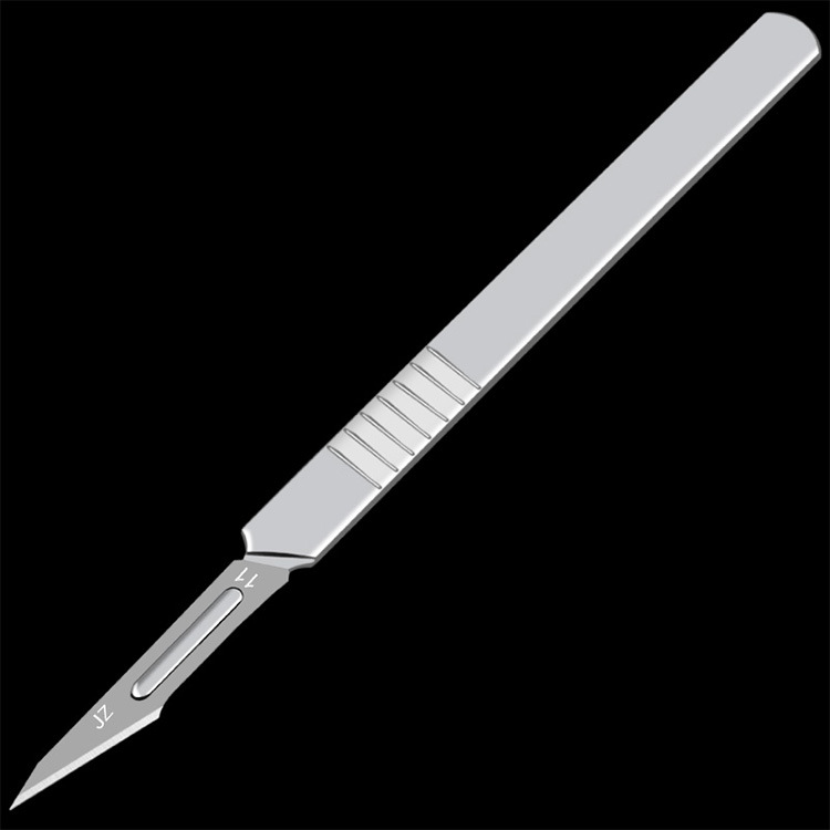 Industrial Surgical Blade Tool Steel Scalpel Handle No. 11 No. 23 Blade Mobile Phone Repair and Disassembly Auxiliary