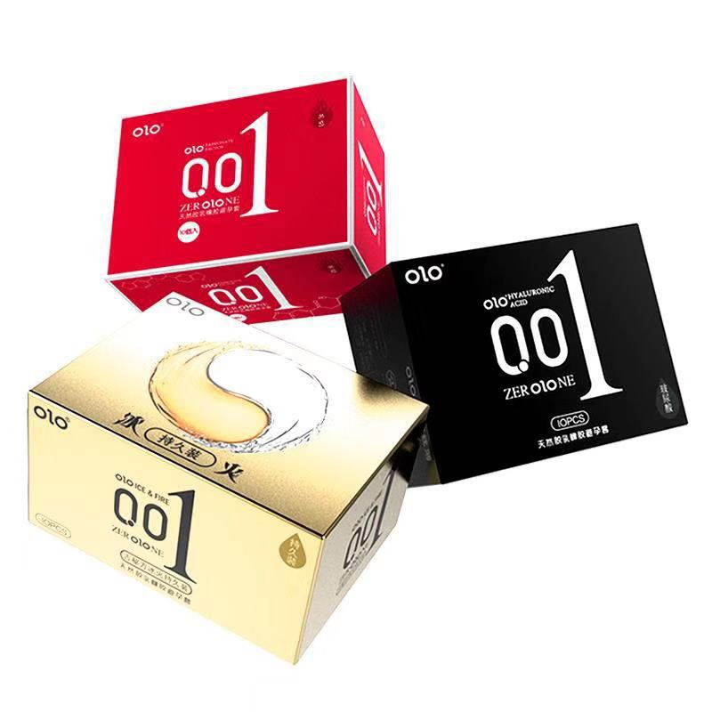 Olo Hyaluronic Acid Condom Exotic Condom Persistent Condom Sexy Family Planning Supplies 001 Ultra-Thin Condom Wholesale