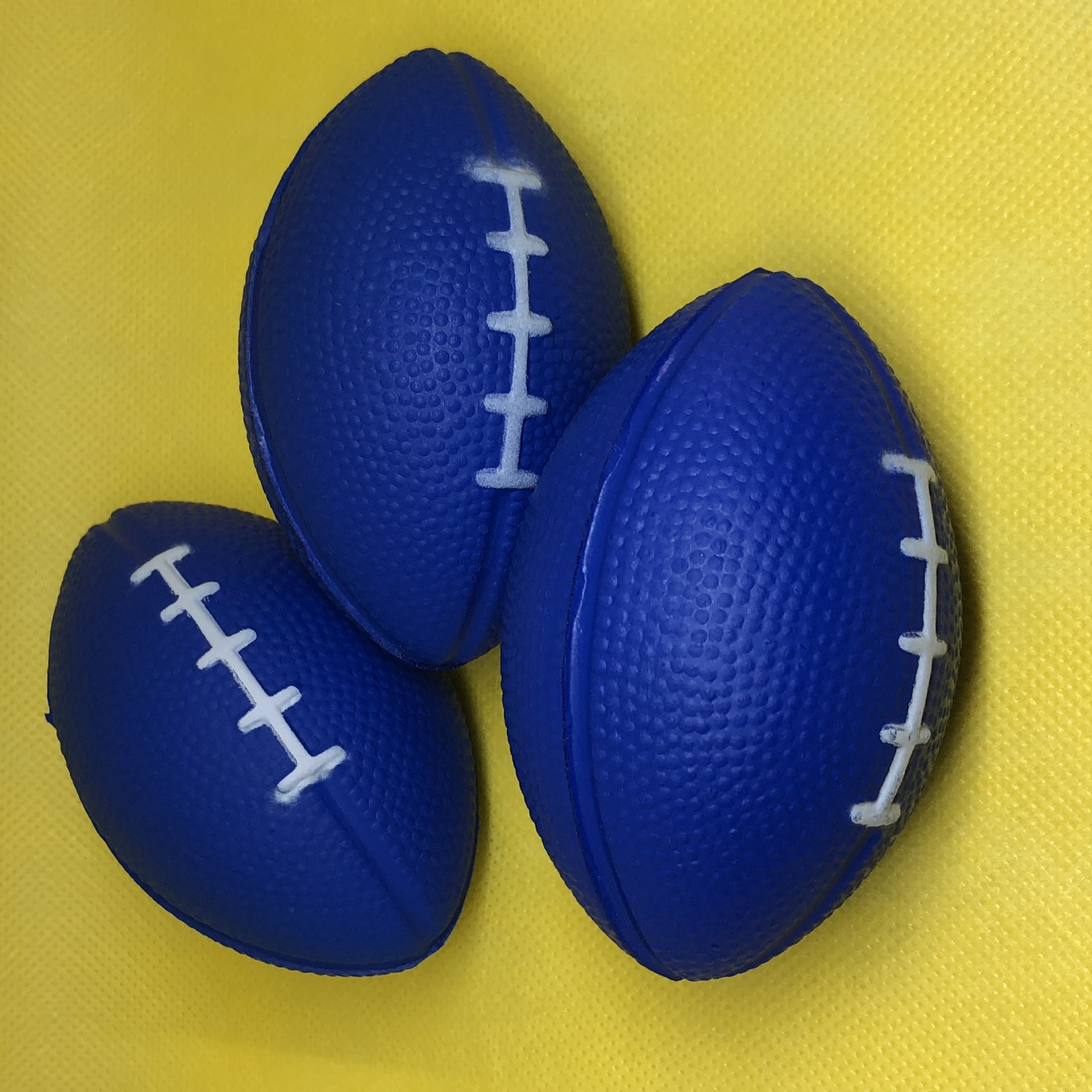 Blood Donation Grip 5.5cm Rugby Pressure Vent Elastic Pu Ball Slow Rebound Foam Polyurethane Toy