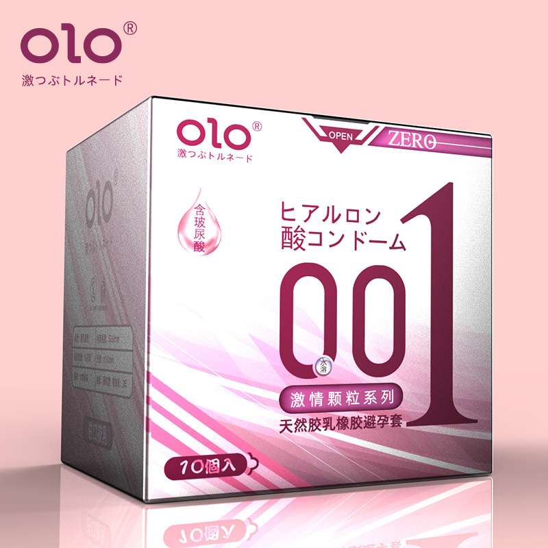 Olo Ultra-Thin Hyaluronic Acid Condom Long-Lasting Condom for Women Safty Belt Cover 001 Adult Sex Sex Product OEM Olo Ultra-Thin Hyaluronic Acid Condom Long-Lasting Condom for Women Safty Belt Cover 001 Adult Sex Sex Product OEM
