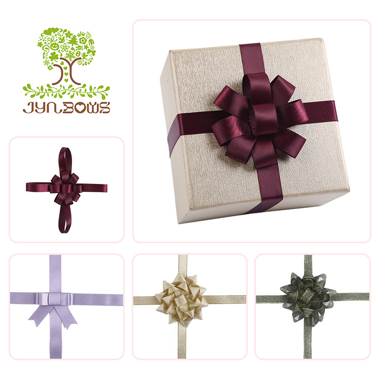Gift Packaging Knot Handmade Custom Printed Ribbon Ribbon for Perfume Printing Ribbon