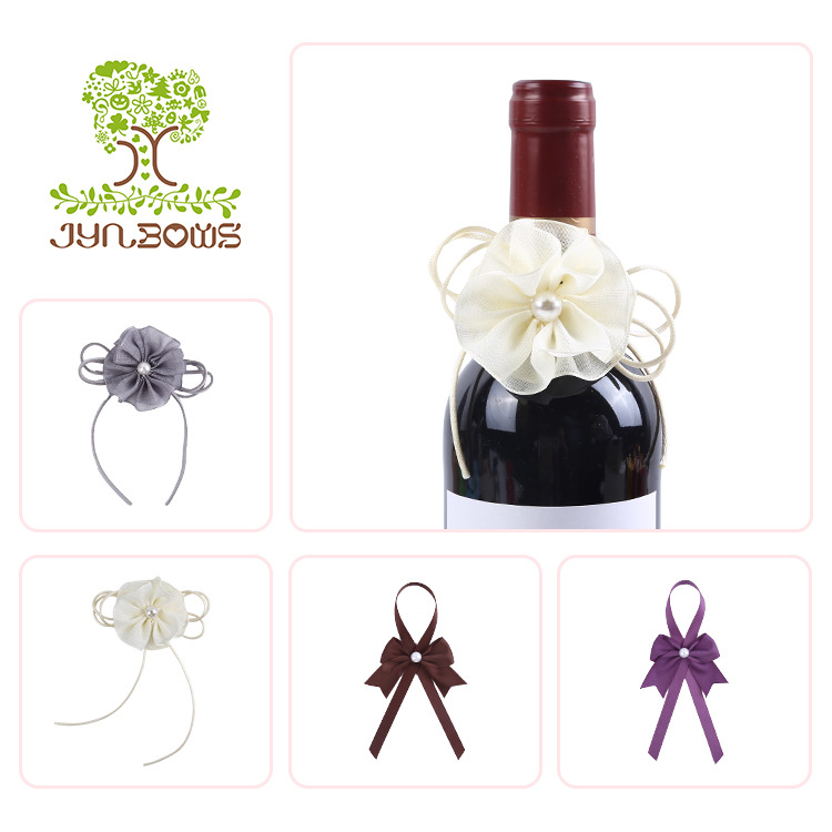 Gift Packaging Knot Handmade Custom Printed Ribbon Ribbon for Perfume Printing Ribbon