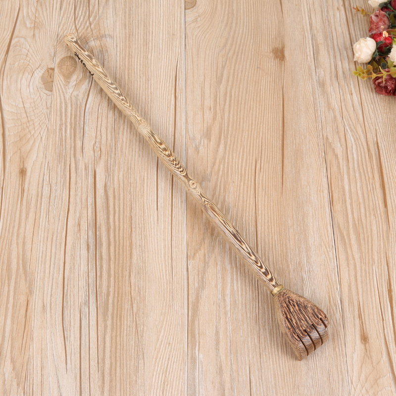 Fine wooden wood itchy scratch lazy back massage device