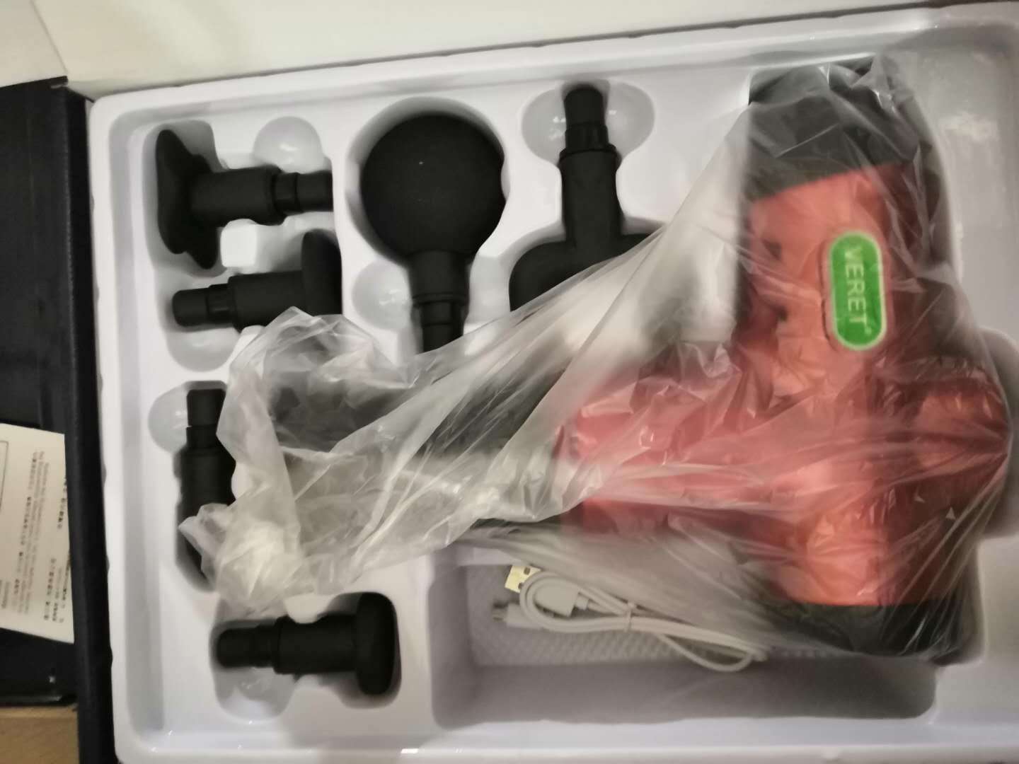 SOURCE CrossBorder USB Charging Fascial Gun Muscle Massage Gun Fitness Muscle Relaxing Device Impact Grab Deep Vibration SOURCE CrossBorder USB Charging Fascial Gun Muscle Massage Gun Fitness Muscle Relaxing Device Impact Grab Deep Vibration