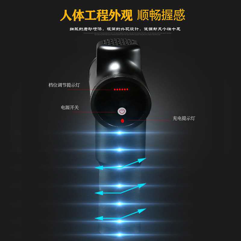 SOURCE CrossBorder USB Charging Fascial Gun Muscle Massage Gun Fitness Muscle Relaxing Device Impact Grab Deep Vibration SOURCE CrossBorder USB Charging Fascial Gun Muscle Massage Gun Fitness Muscle Relaxing Device Impact Grab Deep Vibration