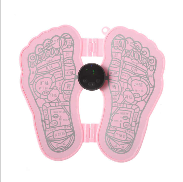Foot Massage Device Foot Massage Machine EMS Pulse Massage Foot Mat Portable Foot Massager CrossBorder Exclusive