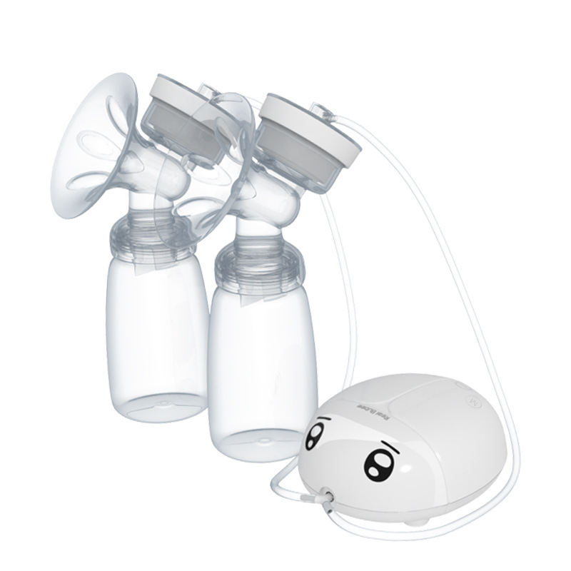 Bubee Bilateral Electric Breast Pump Breast Pump Milker Suction Large Automatic Massage Postpartum Lactagogue Device