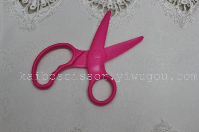 Factory direct cable brand scissors students cut plastic hand DIY KB8015 nail scissors cut card
