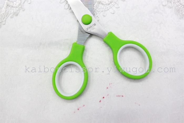 KAIBO stainless steel scissors factory direct cable KB304 nail scissors student card KAIBO stainless steel scissors factory direct cable KB304 nail scissors student card