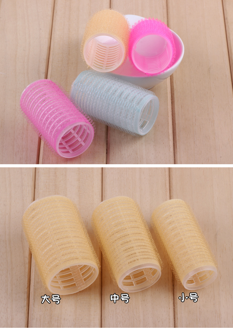 Nylon hair tools magic curling hair curler Liu Haijuan self-adhesive roll Nylon hair tools magic curling hair curler Liu Haijuan self-adhesive roll