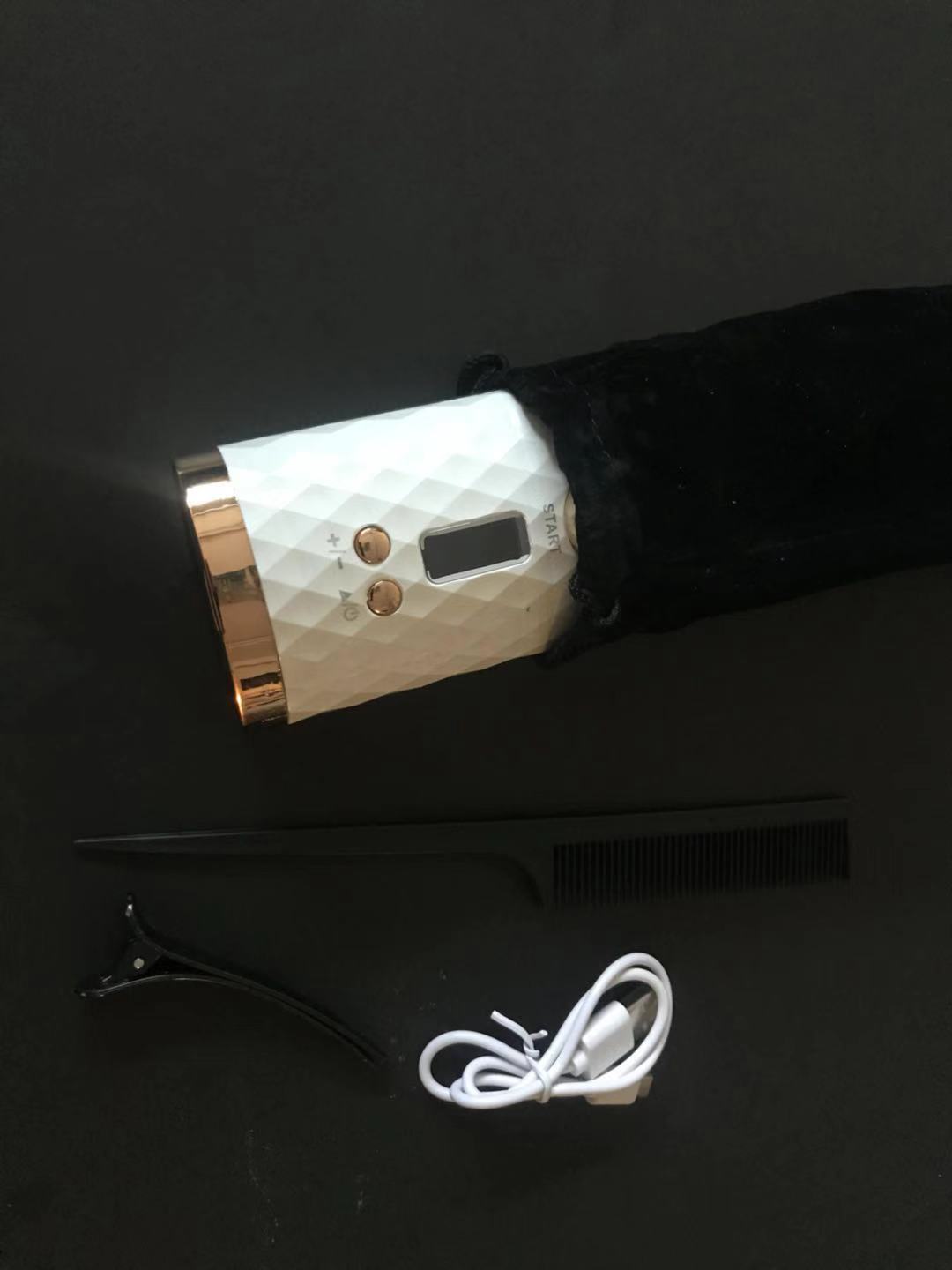Cross-Border Portable USB Charging Automatic Curler Multi-Function Smart Wireless LCD Lazy Hair Curler Manufacturer Cross-Border Portable USB Charging Automatic Curler Multi-Function Smart Wireless LCD Lazy Hair Curler Manufacturer